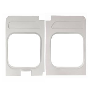 Paneles Superiores ABS Puertas Traseras con Hueco Ducato Jumper Boxer Beige 2006-2025