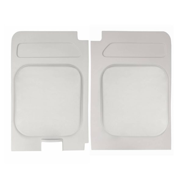 Set Paneles Beige traseros Ducato Paneles Superiores ABS Puertas Traseras Ducato Jumper Boxer Beige 2006-2025