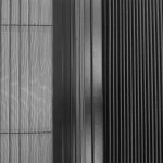 Marco ABS Beige + Oscurecedor y Mosquitera Negro 1080 x 500 mm